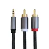 High Quality Audio Video RCA Y splitter 2 male to 1 female cable cord for DVD