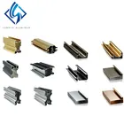 Furniture Aluminum Extruded Profile For Kitchen Cabinet Door Factory Price