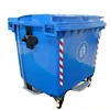 Good quality recycling waste bins 1100L trash can outdoor plastic rubbish bin