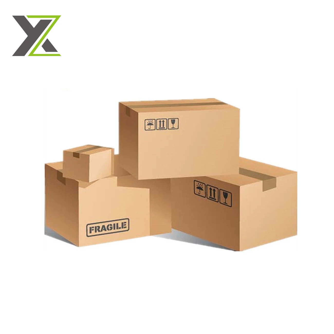 Customize Size And Logo Shipping Corrugated Carton Box Recycled Paper