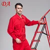 Red Color 100% Cotton Material Anti Static Oil Field Safety Work Suit Clothes