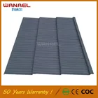 Red Color Sand Stone Coated Metal Roofing Tiles and Accessories for Houses