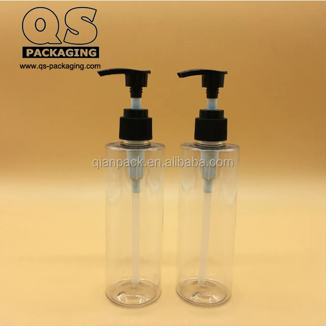 22/410 black lotion pump with long nozzle and clip lock