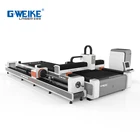 2019 Fiber Laser Cutting Machine Manufacturer CNC Laser For Metal Plate And Tube Dual Use machine