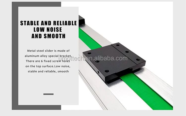 Umot High Speed Meters Cnc Belt Driven Linear Actuator Guide Rail