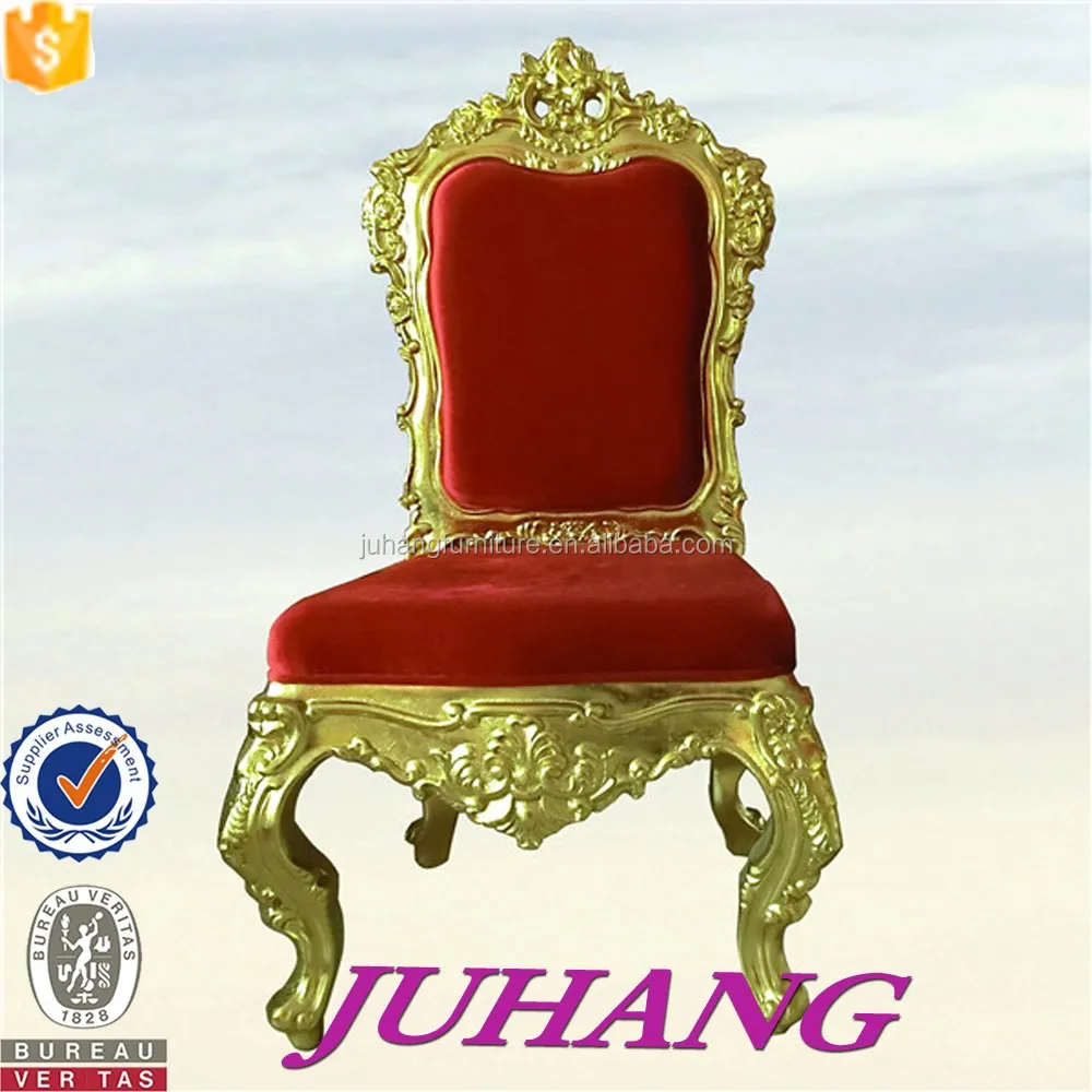 Golden Antique King And Queen Throne Chair For Wedding Buy King And