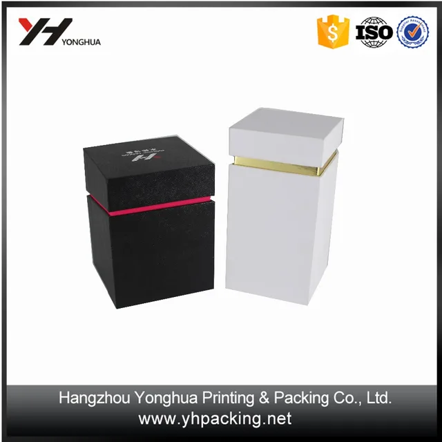 2017 custom decorative cardboard perfume skincare packaging gift