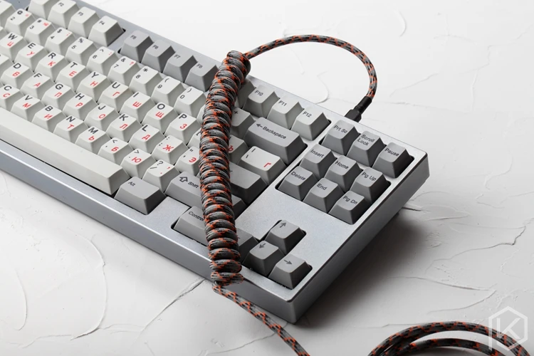 Coiled Mechanical Keyboard Cable