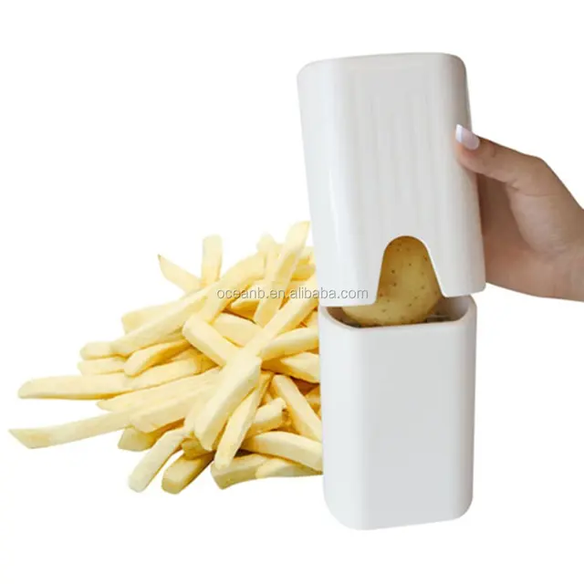 new perfect fries one step french fry cutter potato bar chips