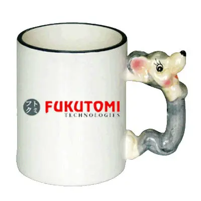 sublimation animal shaped mug