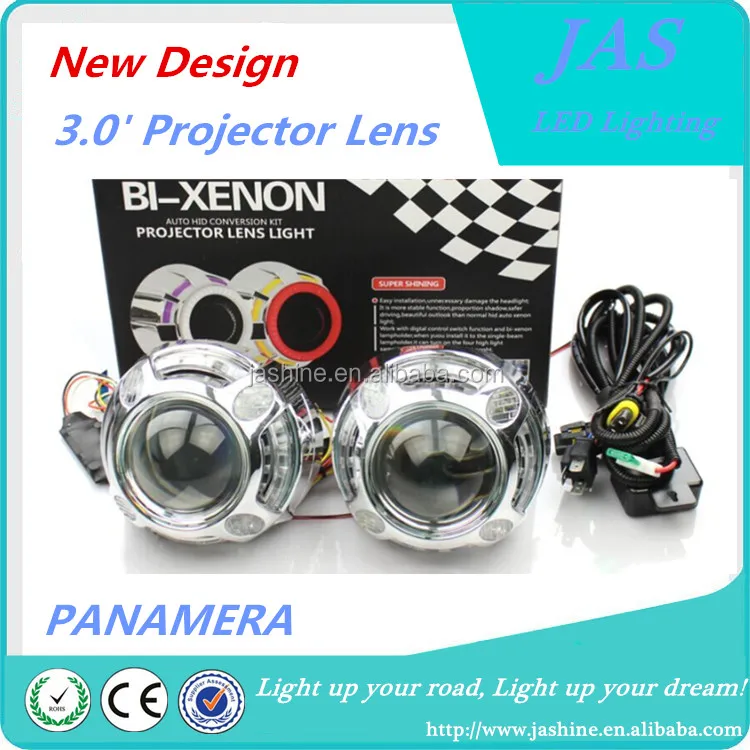 2015 HOT SELLING!!!Car headlight/LED DRL Projector lens Q5 projector lens cover/ panamera shrouds