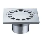 Bathroom Accessories Low Price 10*10cm Stainless steel Floor Drain