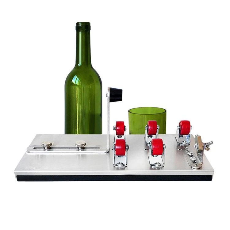 En iyi ürün satış şarap şişe kesici 5 tekerlekli istikrarlı şişe cam kesici