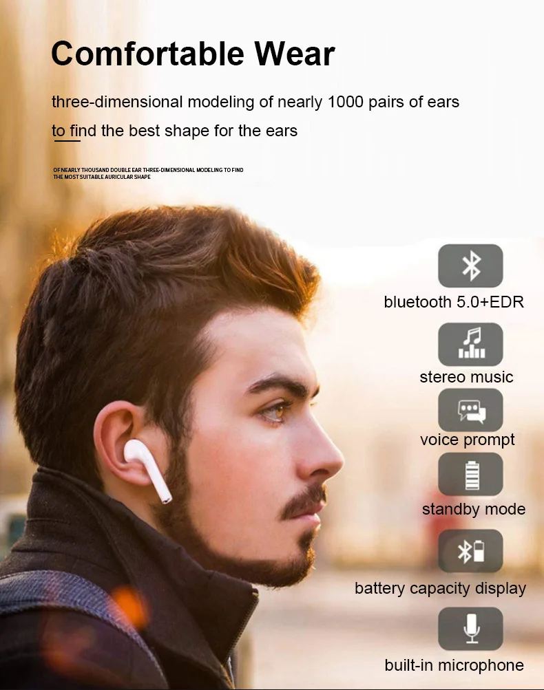 I9s tws Wireless Headphone Amazon Best Selling Low Price True Wireless Stereo Colorful Earphone Headset Earbuds with Charging Bo - ANKUX.COM