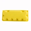 plastic tray wholesale customized pvc 10 cell yellow colourful egg tray/box/carton
