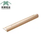 Trim Factory Direct Free Sample Offer Anodized Curved Round Aluminum Tile Trim