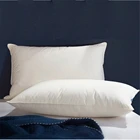 40s cotton filling white duck down sleeping soft pillow hotel bed pillow