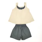 Children clothing set 2019 new summer style girls vest and short skirt sets kids clothes