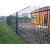 Galvanized Easily Assembled Welded Double Wire Fence Panels/double sides fence/double rod fence panel