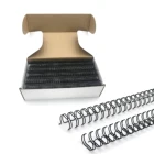 A4 6.4 7.9 9.5 MM 34 Loops Hot Book Binding Material Calendar Notebook Binding Wire O Bind
