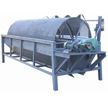 Low Cost Portable Mobile Rotary Gold Mining Sand Gravel Stone Drum Trommel Screen For Sale