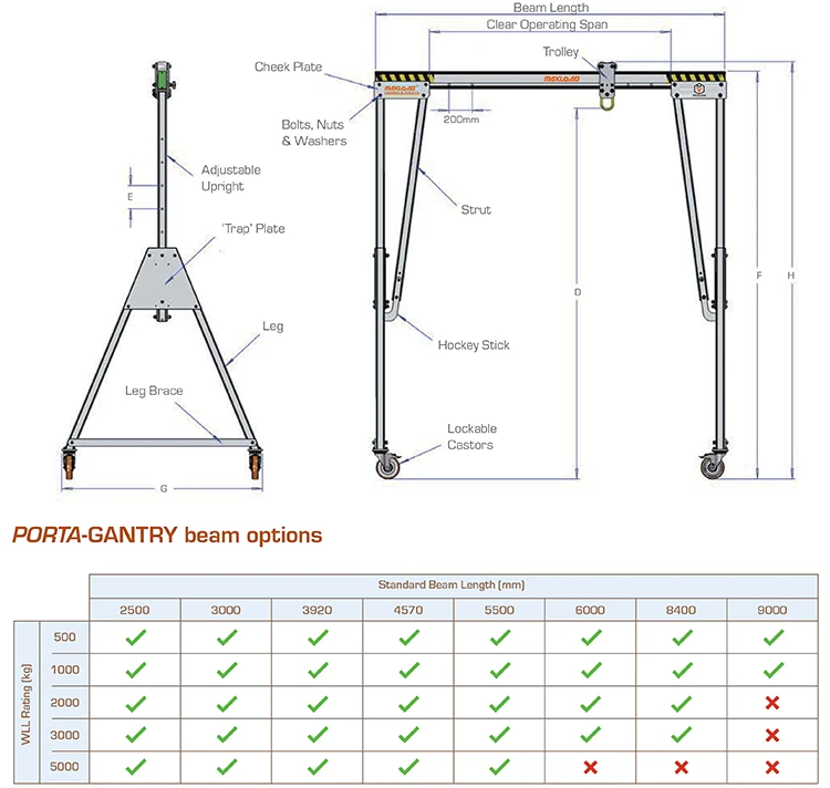 Portable Hoist Crane Lifter Electric Lifting Hoist and mini Crane