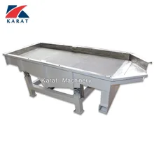 Direct factory food stainless steel linear vibrating screen