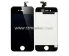 RZM LCD Screen Display Touch Screen Digitizer Frame Assembly for iPhone 4 (Black, White)