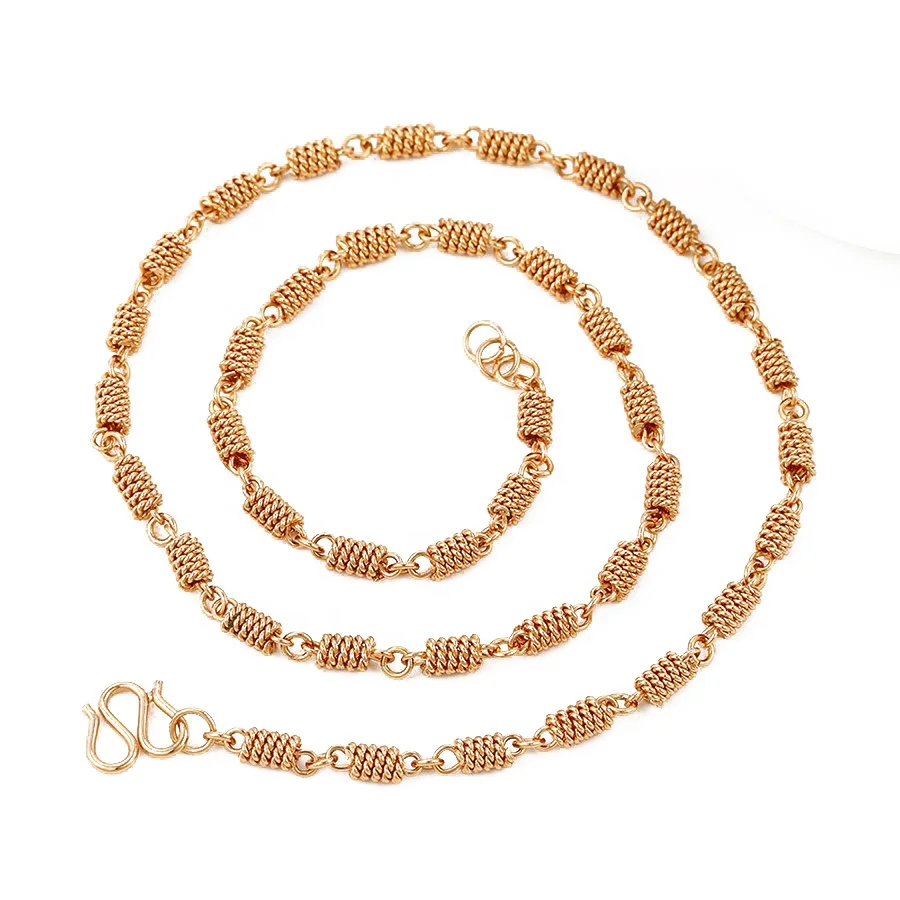 42837 Fashion Jewelry Rose Gold big Weave Chain, Awesome stainless Material Necklace
42837 Fashion Jewelry Rose Gold big Weave Chain, Awesome stainless Material Necklace