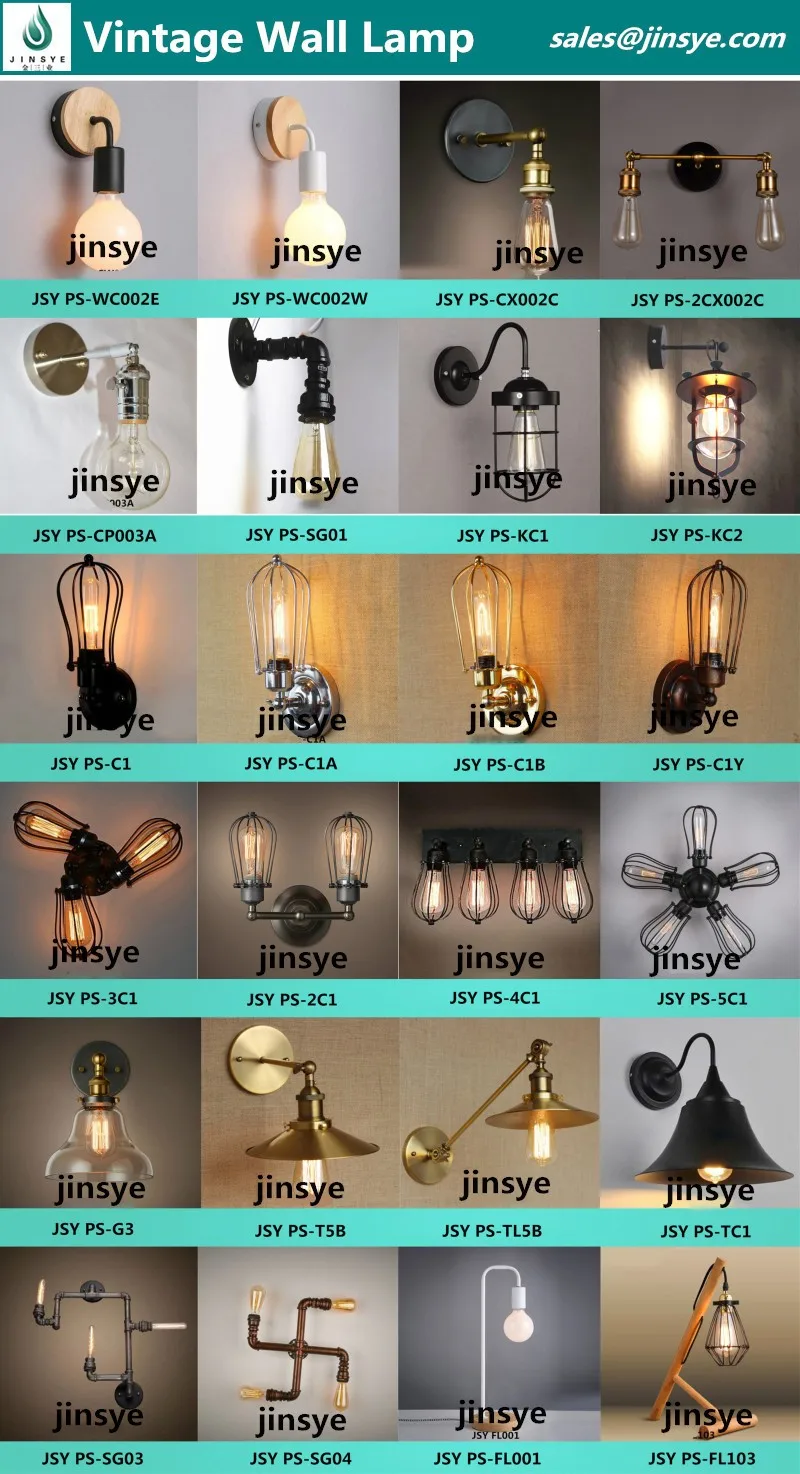 JSY -132 Loft style Edison wall lamp Industrial antique wall light lamp retro iron glass vintage wall lamp.jpg