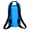 500d pvc tarpaulin waterproof camping gym sports backpacks army custom logo dry bag