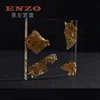 Multipurpose Artificial Translucent Golden Color Acrylic Polyester Resin Panel Transparent Room Panel Divider