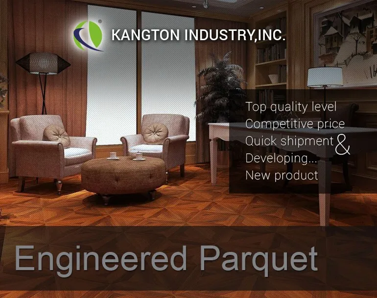Luxury Design High End Parquet Oak Engineered Wood Flooring