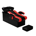 beauty barbershop salon shampoo bowls and chairs