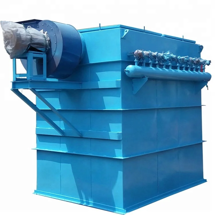 High quality industrial cement silo dust collector bag filter housing