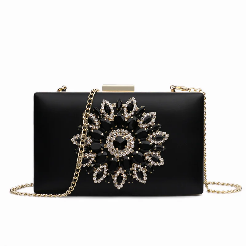 Luxury Branded Diamond Rhinestone Elegant Fashion Flower Banquet Evening Lady Designers Luxury Purses and Handbags for Women, 4 colors
Luxury Branded Diamond Rhinestone Elegant Fashion Flower Banquet Evening Lady Designers Luxury Purses and Handbags for Women, 4 colors