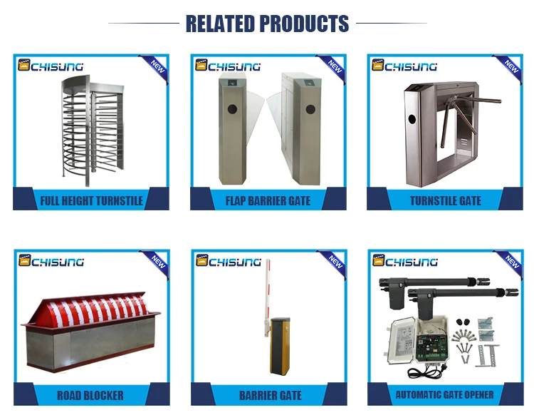 swing gate turnstile barrier for entrance control