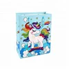 Best Sale Blue Different Size Cartoon Printed Lovely Horse Practical Gift Bag For Children