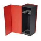 Cardboard Paper Packaging 2/3/6 Bottle Red Wine Gift Box With Inserts