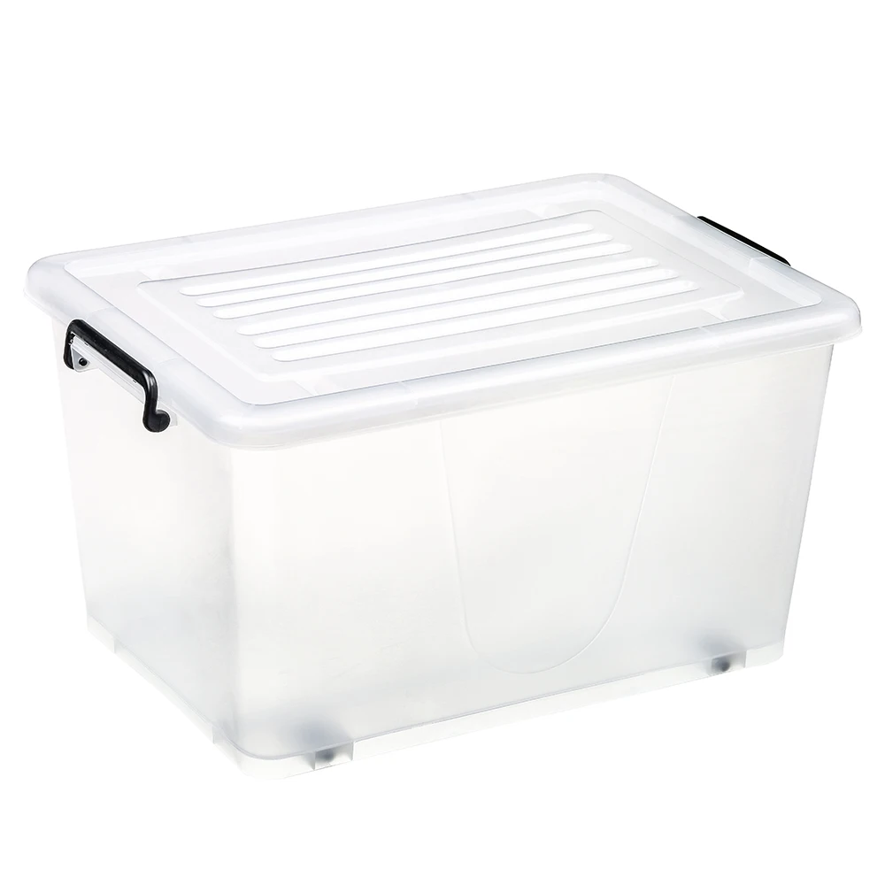 hard plastic storage bins