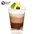 New 2019 icecream juice plastic transparent disposable slush cup for sale