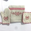 Kitchen suites Fancy Oven mitts Microwave BBQ Oven Cotton Baking Mitts & pot holder + Cooking apron