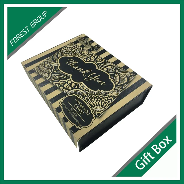 competitive price kraft paper one pieces gift box manufacture