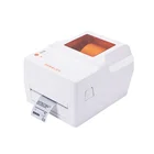 White Black Color 300 dpi 104mm Thermal Transfer Barcode Label Printer