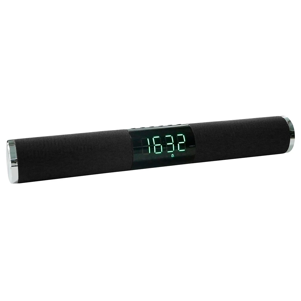 Alarm Clock Bluetooth Speaker Subwoofer LED Display Desktop Digital Table Clocks - ANKUX.COM