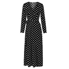 wholesale women casual maxi long sleeve dress