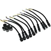 Male To Female Led Strip Wire 3 Pin Waterproof Cable Connector,Waterproof Wire And Cable