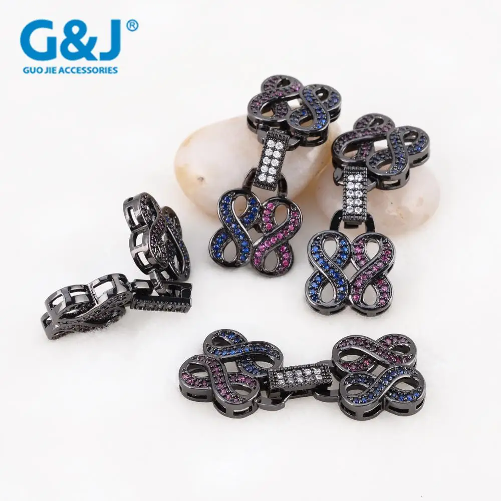 Guojie brand micro pave cubic zircon new design jewellery necklace pendant