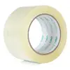 Factory wholesale price solvent self adhesive bopp clear white tape for sealing