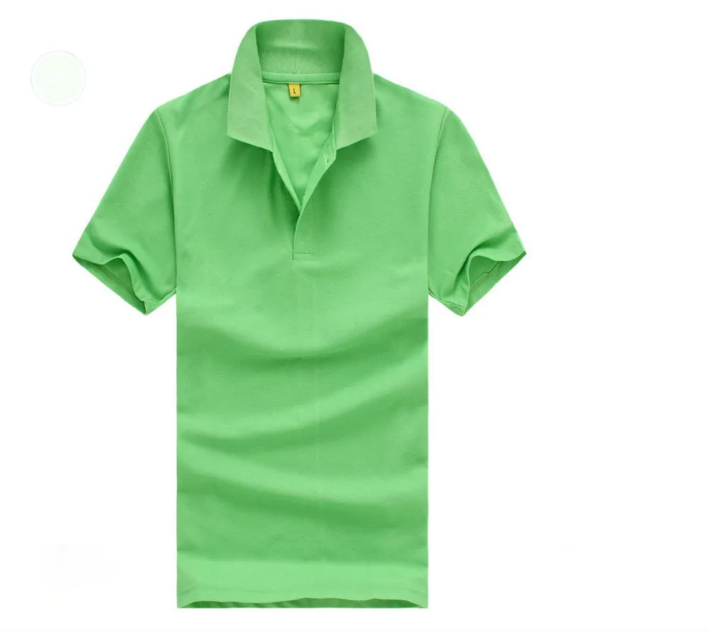 short sleeve shirt polo men shirt summer style solid polo shirt